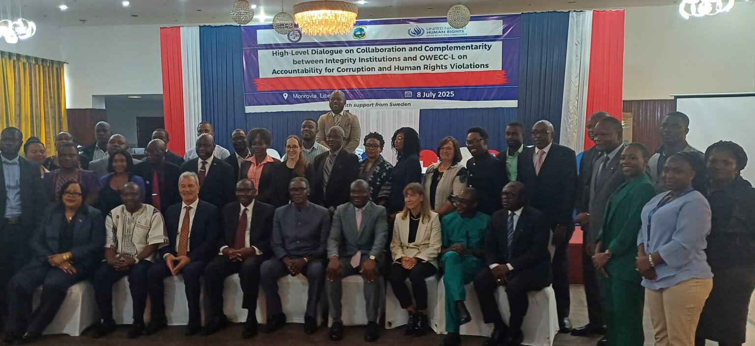 OWECC-L and OHCHR Begin National Consultation On Accountability For Corruption and Human Rights Violation.