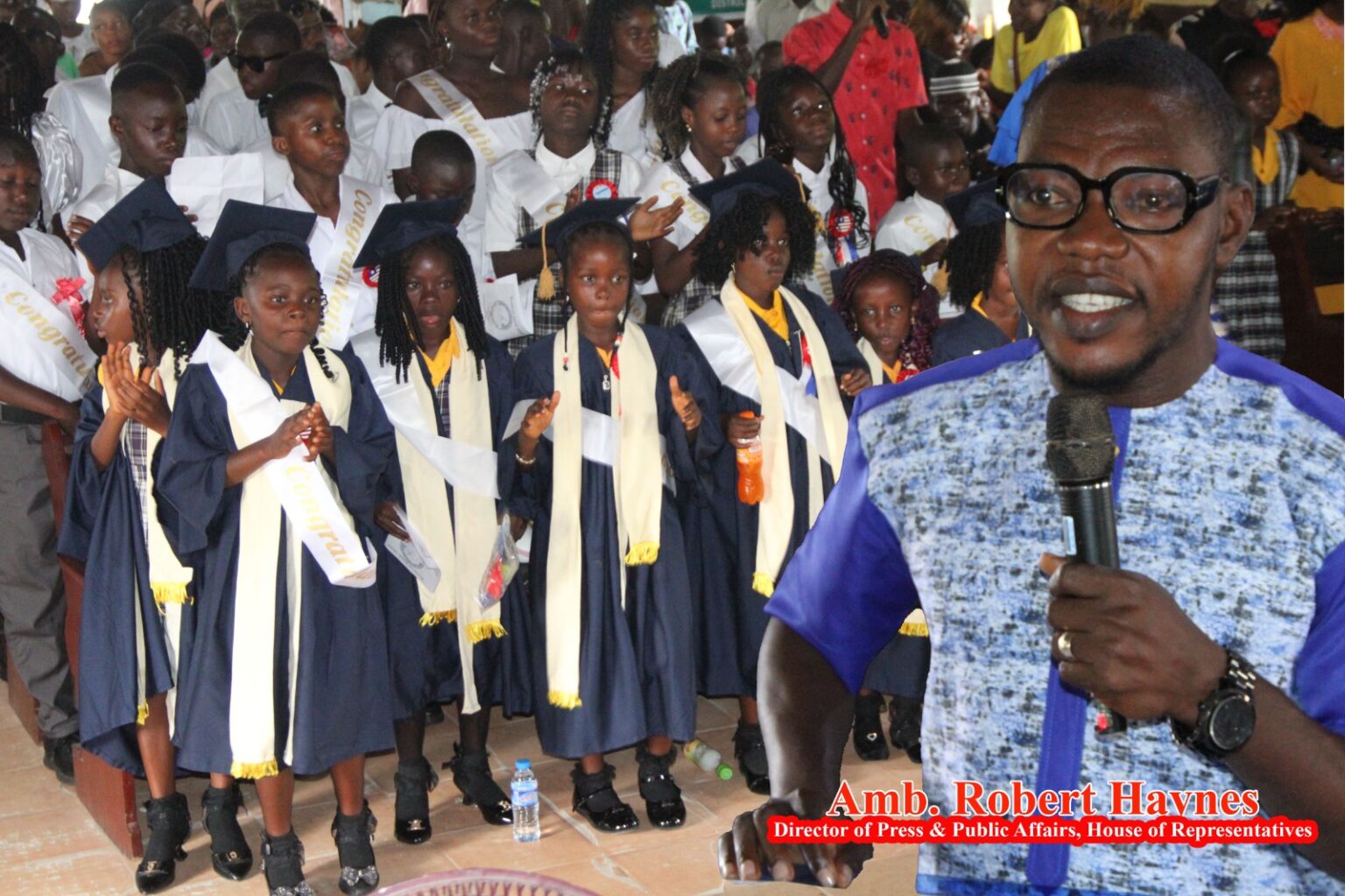 House Director Of Press Robert Haynes Underscores The Power And Importance of Girls’ Education To The Society