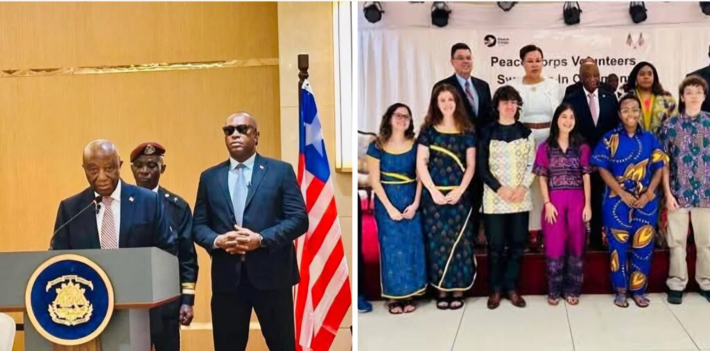 President Boakai Describes Peace Corps Program A Gift From The American People To Liberia, Reemphasize The Importance Of Partnership Under The ARREST Agenda for Inclusive Development