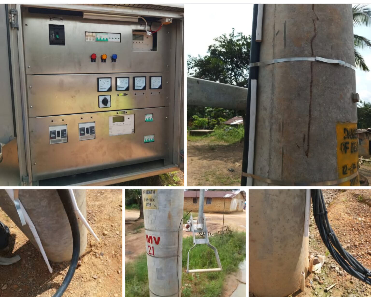 In Grand Bassa; Vandalism and Theft Threaten Progress of Liberia’s Rural Power Expansion Project