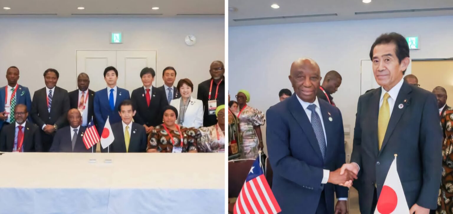 President Boakai Meets with Members of the Japan-AU Friendship Parliamentary League