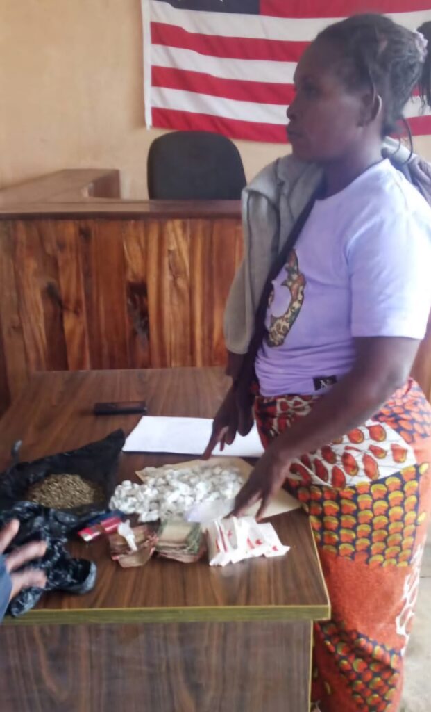 LDEA Arrests Businesswoman Sarah Gee for Marijuana Possession Worth Over LD$25,000 in River Gee