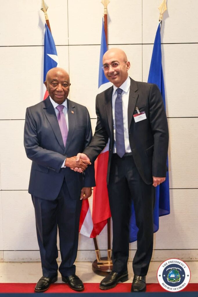 “Do Not Judge Us by the Past”, Boakai Urges French Corporations to Bet on Liberia