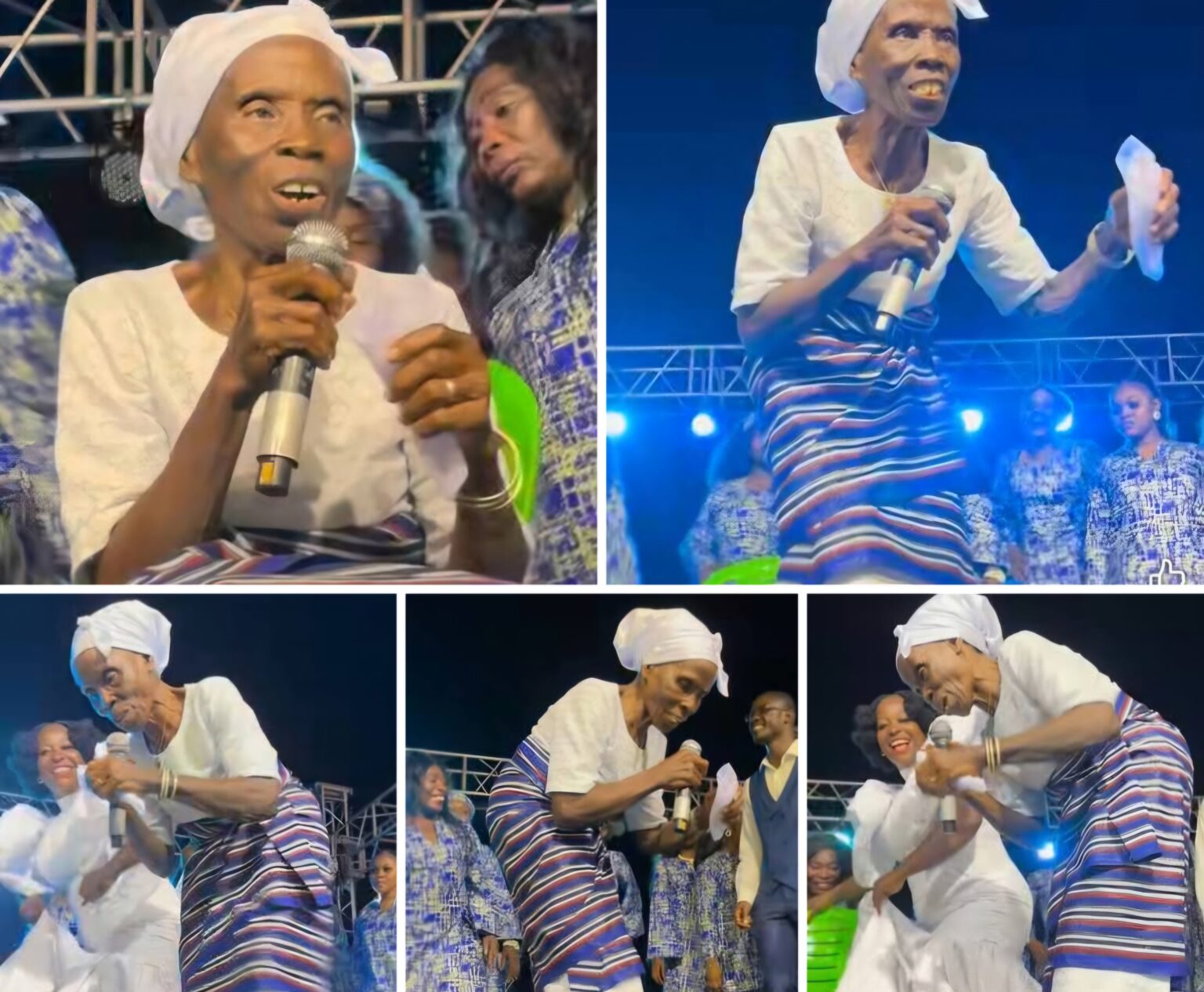 Ma Sarah Doteh’s 1980 Gospel Classic “Sanewhere” Shines Again at National Praise Festival.