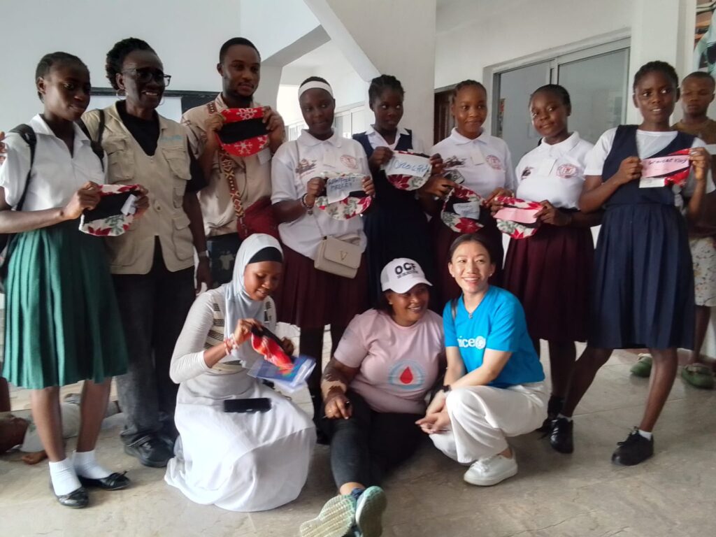 OCF and Partners Conclude Three-Day Reusable Sanitary Pad Workshop in Monrovia