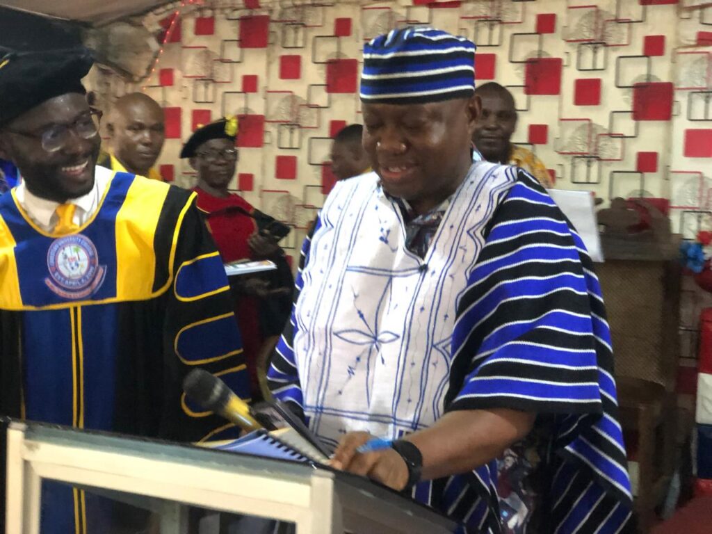 “Hope Is Not Optional”: James K. Mulbah Inspires Class of 2025 at Commencement Ceremony