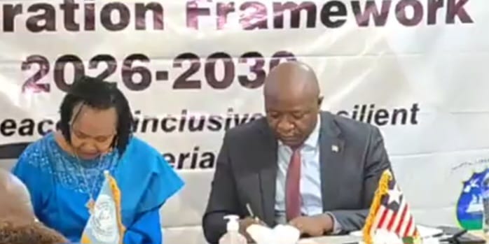 UN, Liberia Renew Strategic Alliance to Drive Inclusive Growth Through 2030