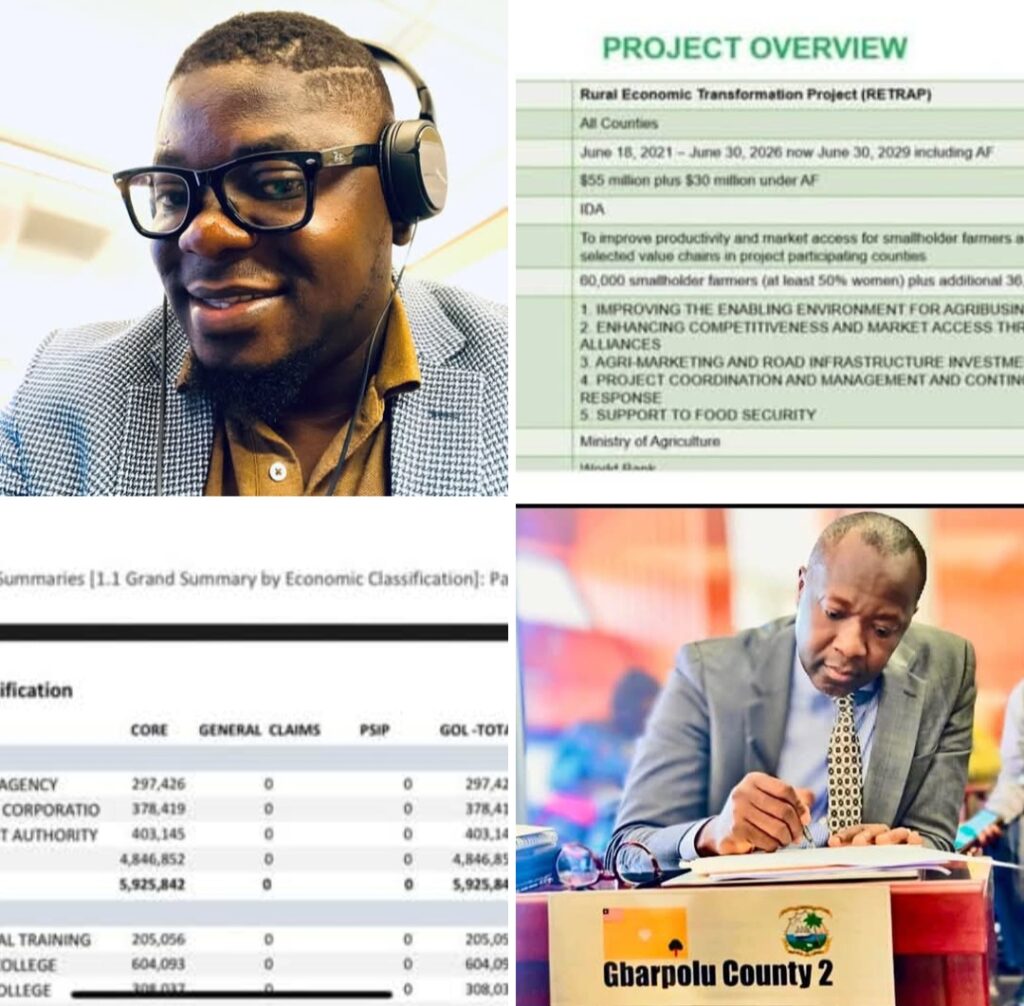 Liberia’s Agriculture Funding Debate Rekindled as Budget Expert Challenges Senator’s Claims