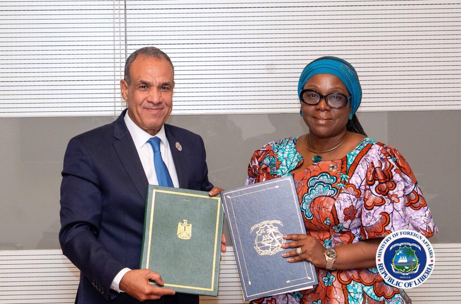 Cairo Ties Deepen as Liberia, Egypt Sign Landmark MoU on Diplomatic Capacity Building