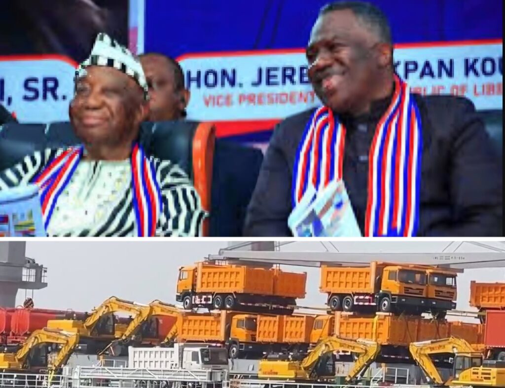 A Turning Point for Development: Liberia Takes Delivery of 137 Earth-Moving