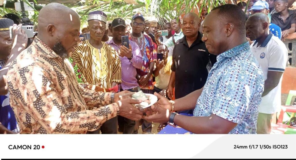 Senator Moye Intensifies Grassroots Engagement with Countywide Outreach Tour in Bong