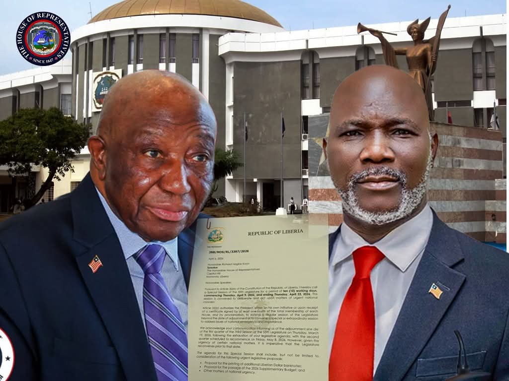 President Boakai Calls Special Legislative Session to Tackle Urgent National Issues