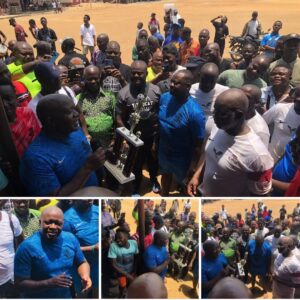 “A Game Beyond Goals: Community Spirit Takes Center Stage at Ngafuan’s Unity Match”