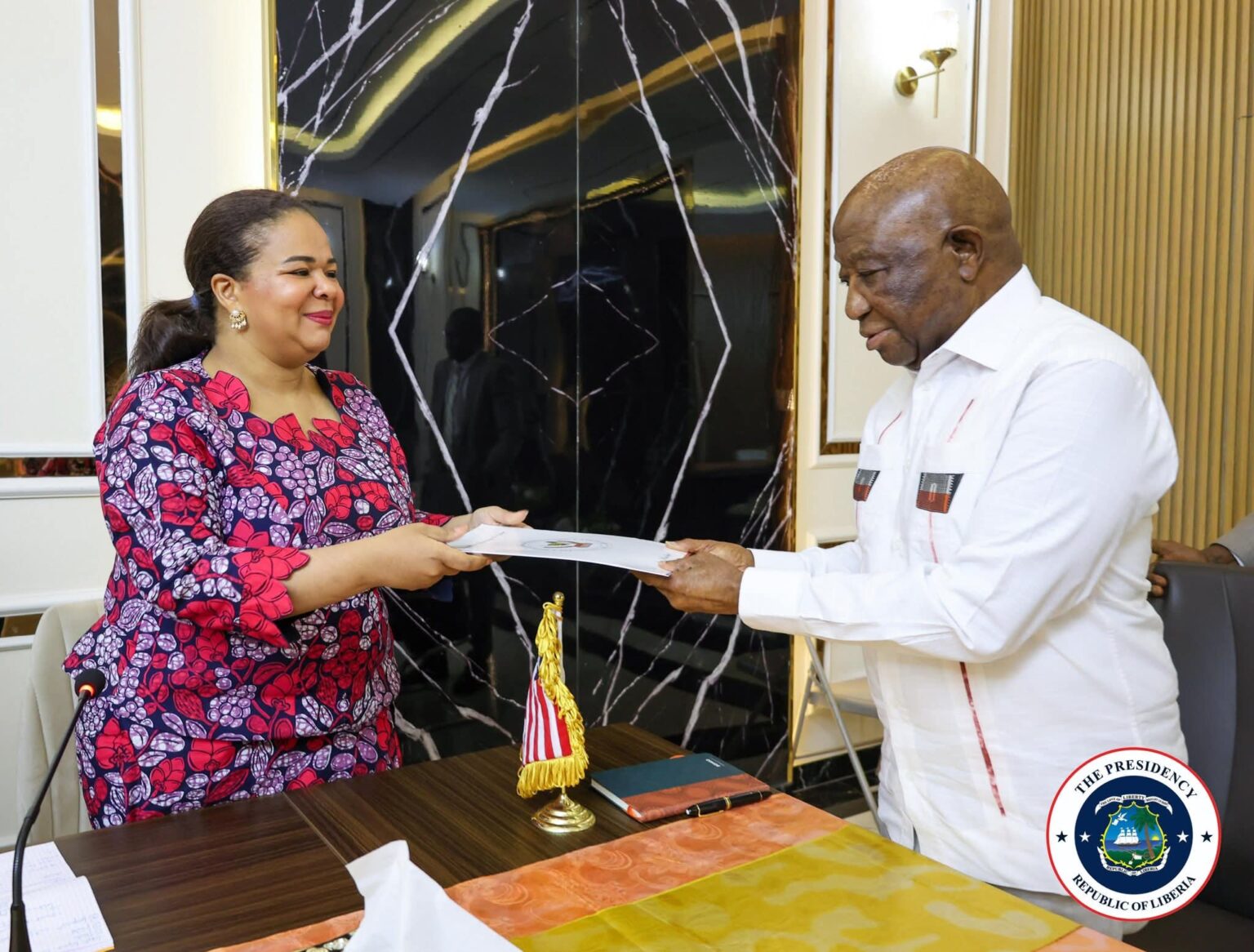 Boakai, DRC Foreign Minister Deepen Liberia-Congo Ties Amid Push for African Economic Integration