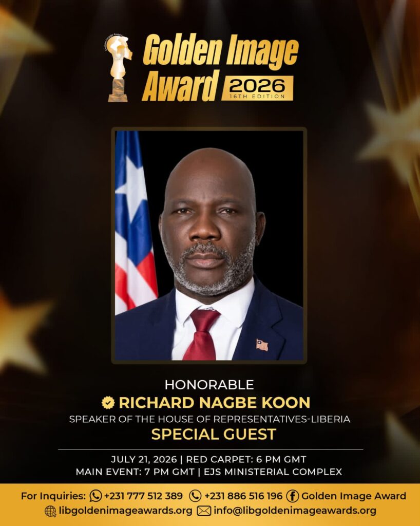 Golden Image Awards 2026 Elevates Liberia’s Global Profile as Speaker Koon Leads National Honors Ceremony