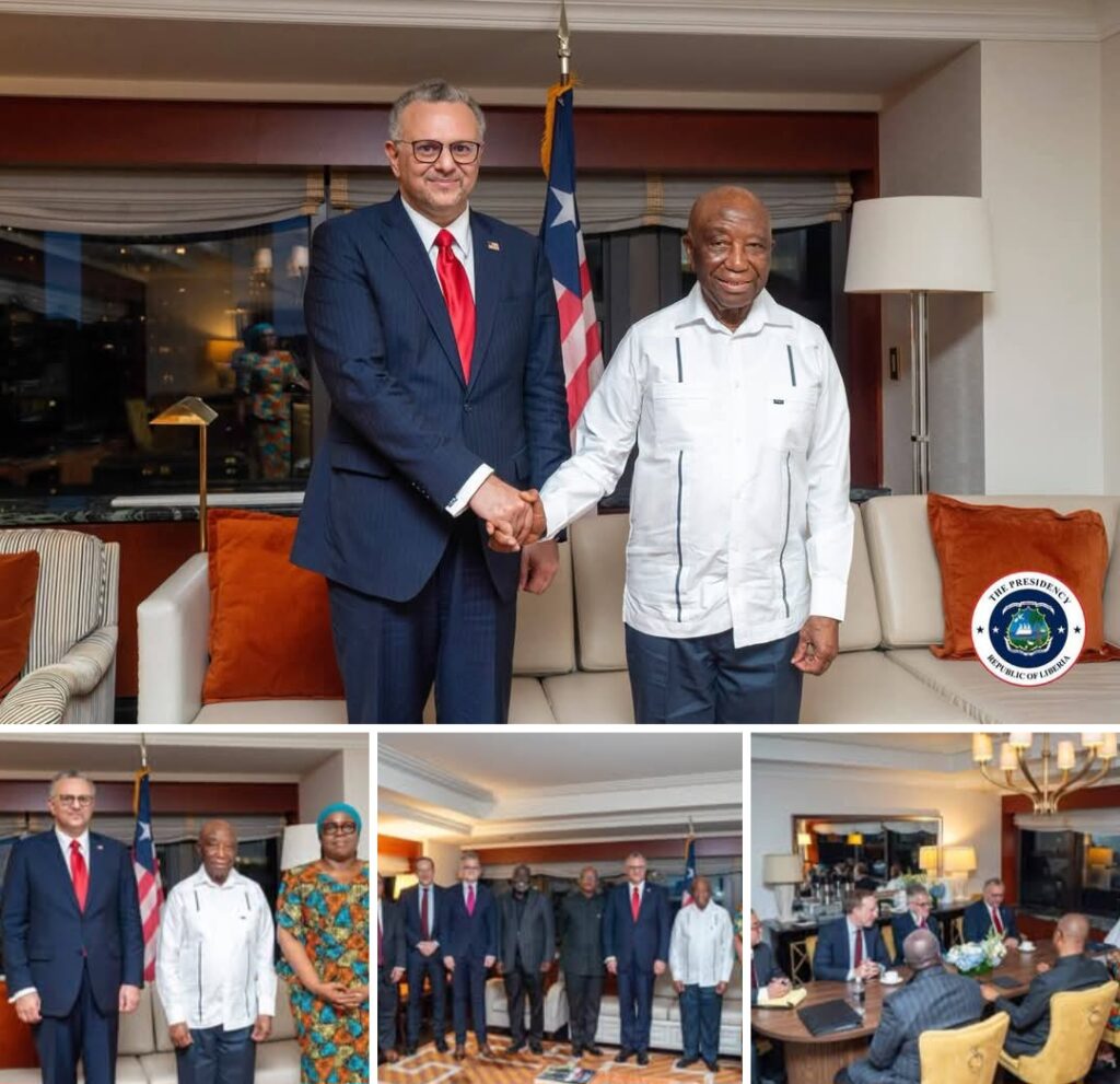 Boakai Deepens Liberia–U.S. Ties in High-Level New York Talks With White House Adviser